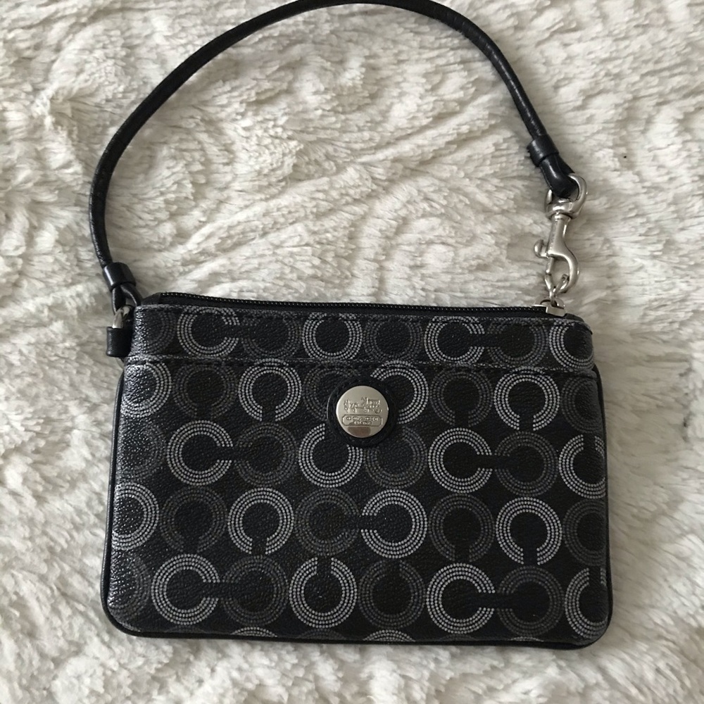 Coach small wristlet